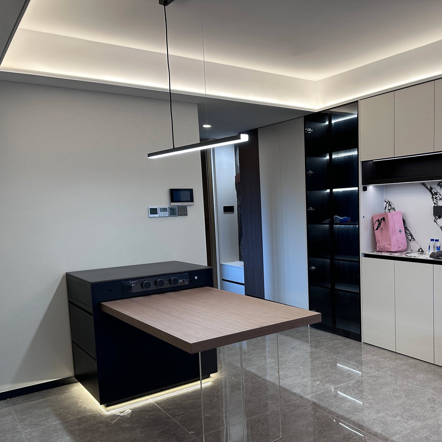 WOMO Extra Long Linear Pendant Light-WM2011