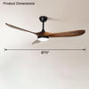 WOMO Große Propeller-Deckenventilatorlampe-WM5041 thumbnail
