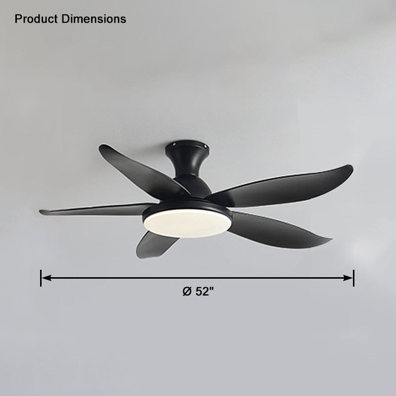 WOMO Flat, Modern Ceiling Fan Lamp-WM5062