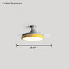WOMO Scandi Low Profile Deckenventilatorlampe-WM5077 thumbnail