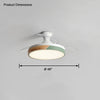 WOMO Scandi Low Profile Deckenventilatorlampe-WM5077 thumbnail