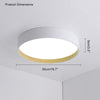 WOMO LED Deckenleuchte Flach Rund Skandinavisch-WM1017 thumbnail