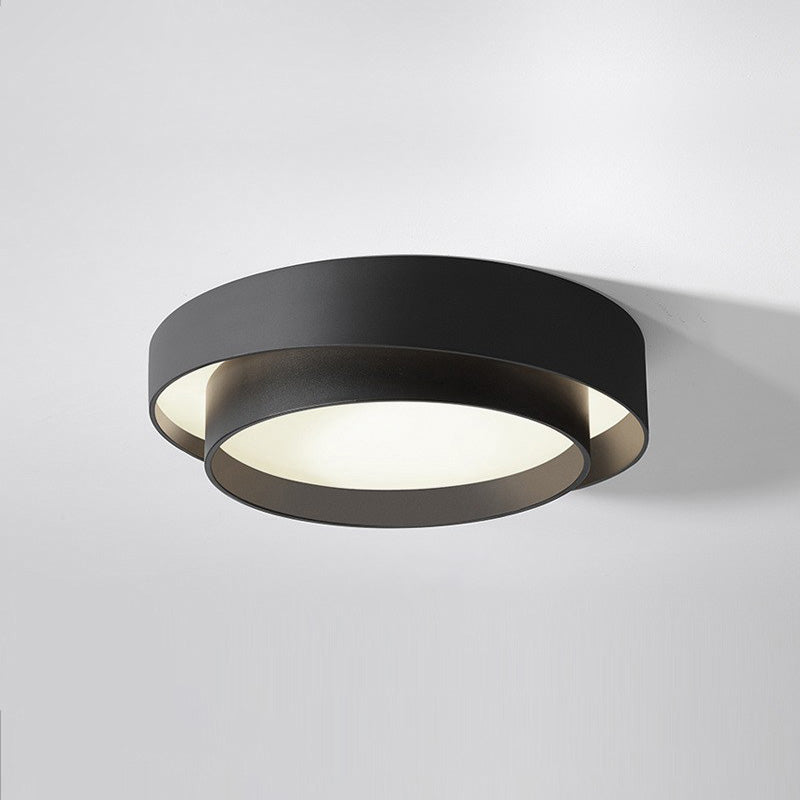 WOMO Round Drum Flush Mount Ceiling Light-WM1022