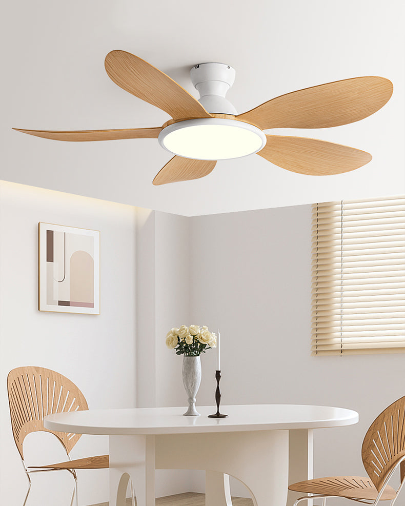 WOMO Low Profile Ceiling Fan with Bright Light - WM5153