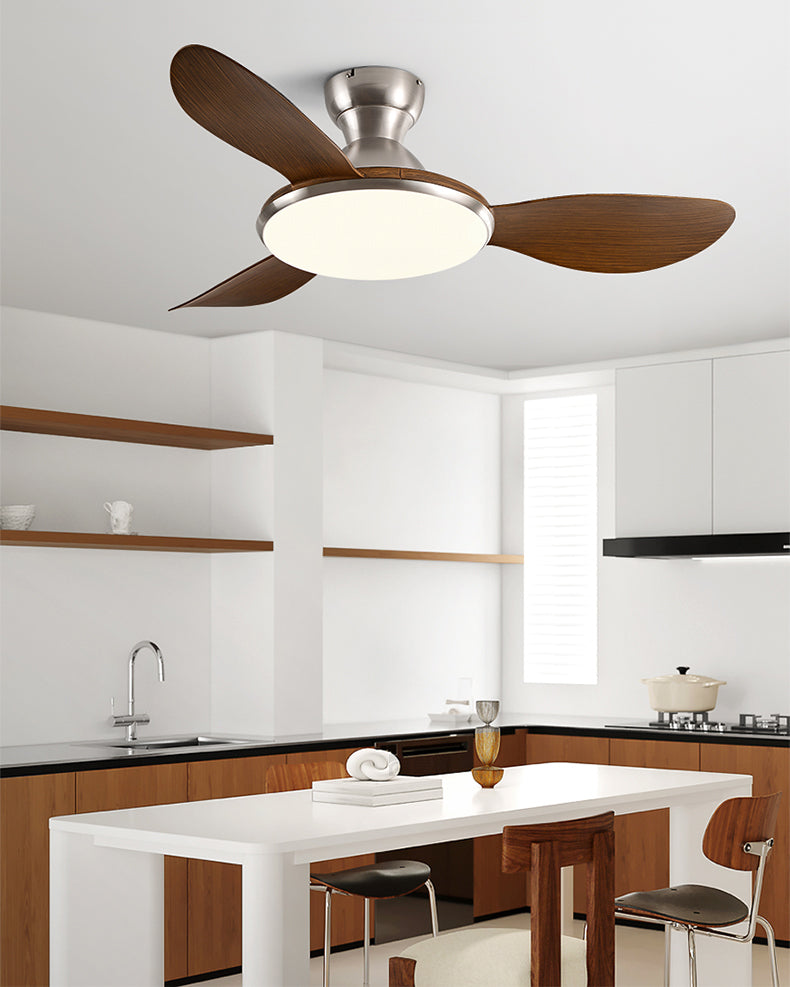 WOMO Low Profile Ceiling Fan with Bright Light - WM5155