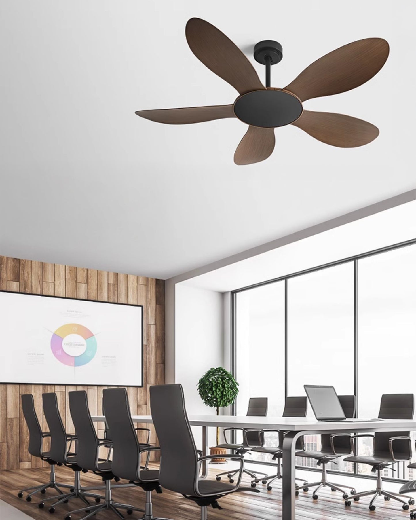 WOMO Modern Ceiling Fan - WM5168