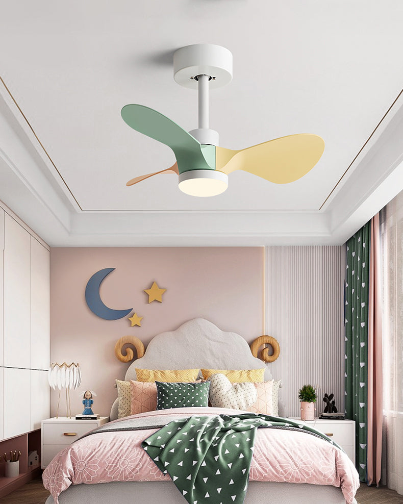 WOMO 24 inch Small Ceiling Fan Lamp- WM5172