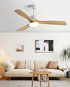 WOMO Deckenventilatorlampe mit 3 Flügeln - WM5178 thumbnail