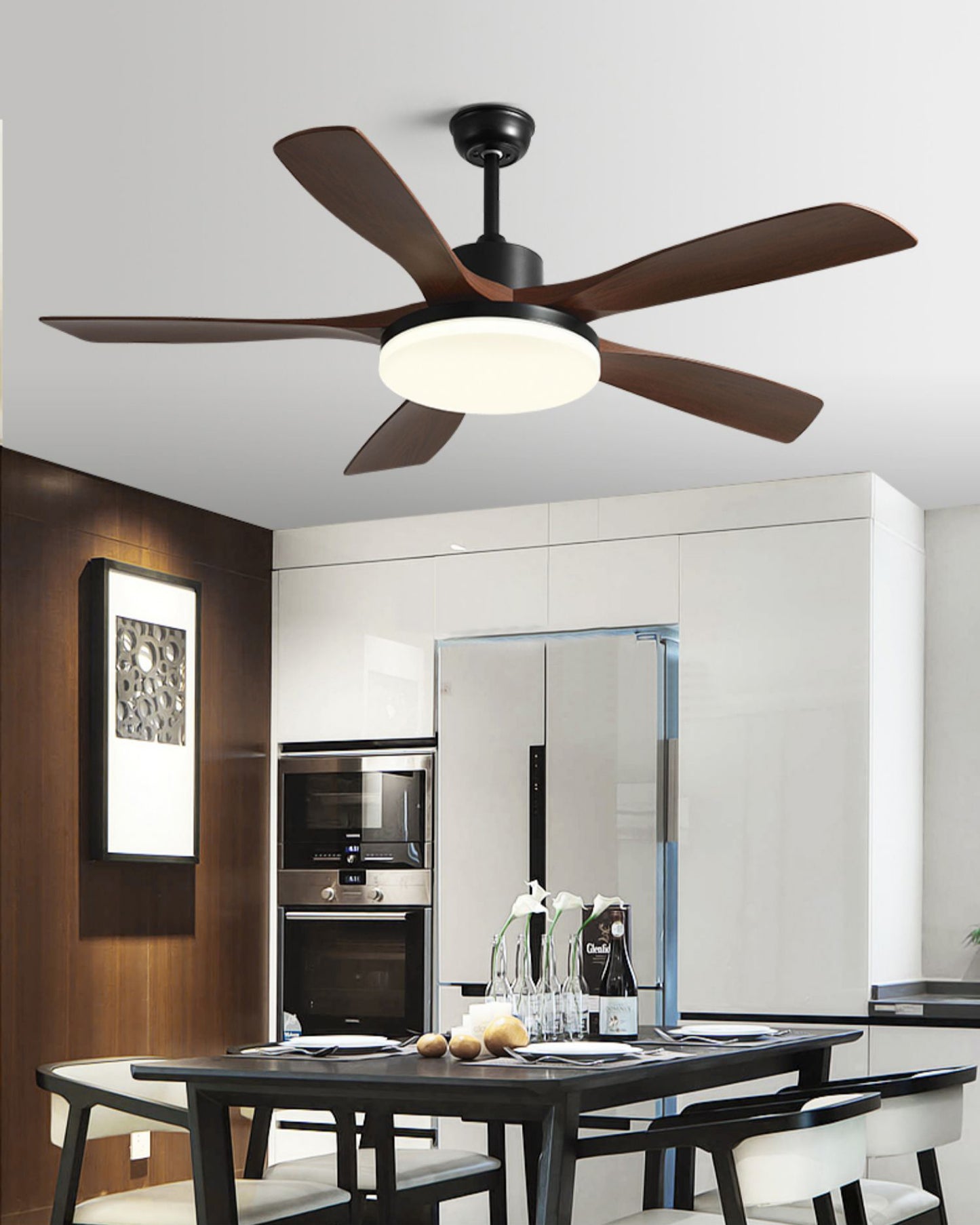 WOMO 56 inch 5 Blade Ceiling Fan Lamp - WM5182