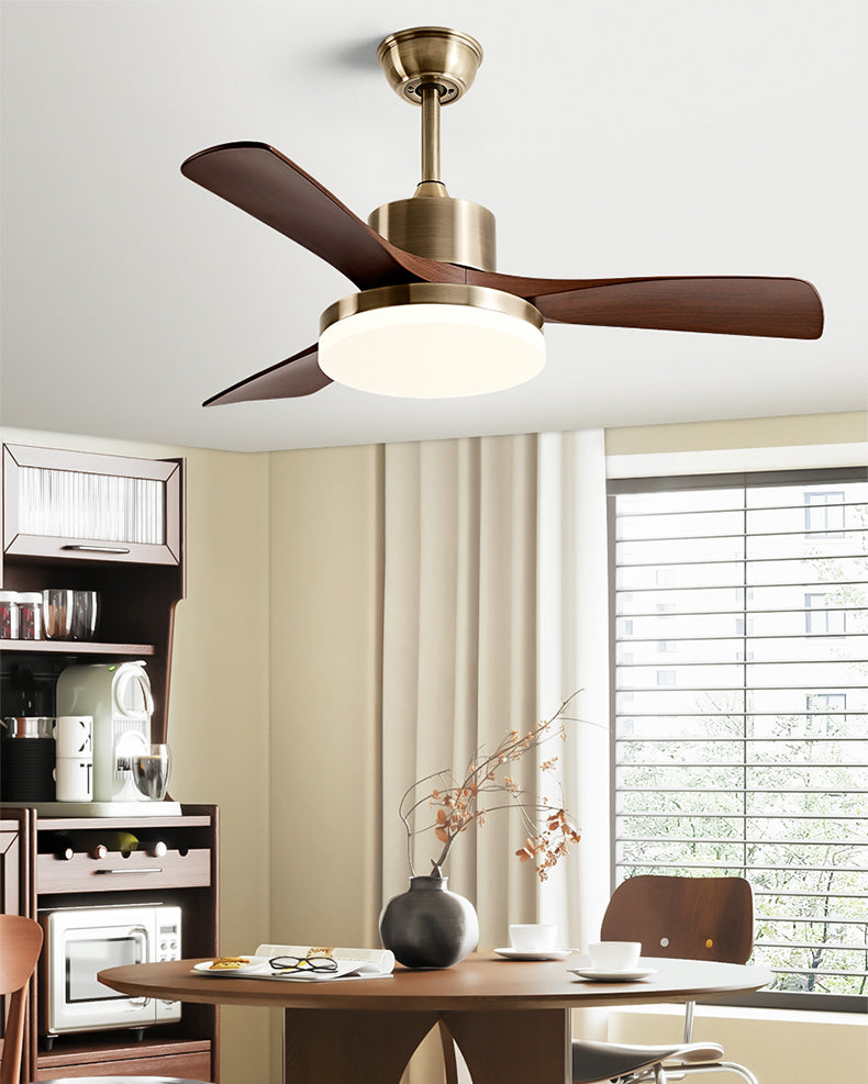 WOMO Antique Bronze Ceiling Fan Lamp - WM5183b