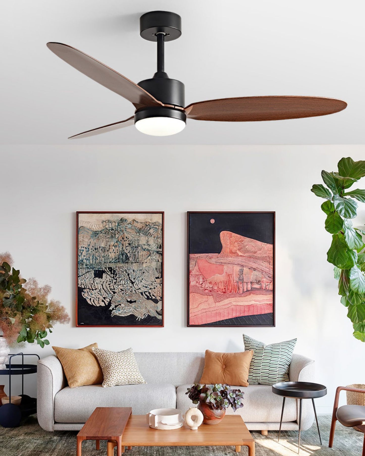 WOMO 3 Blade Ceiling Fan Lamp - WM5184