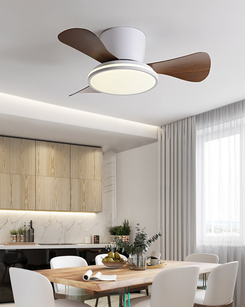 WOMO 28 Inch Small Hugger Ceiling Fan Lamp - WM5186