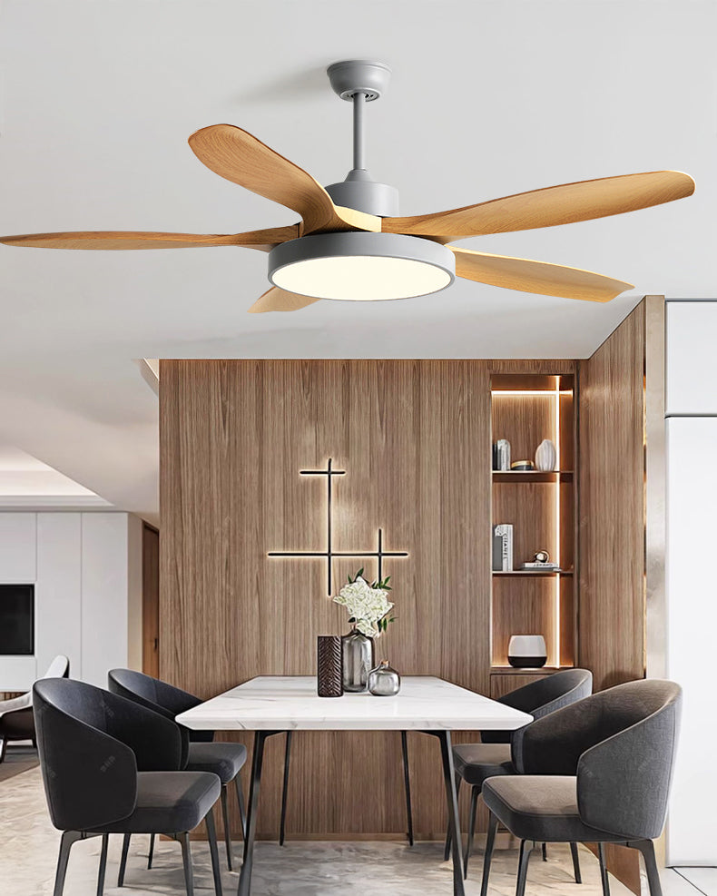 WOMO 5 Blade Large Ceiling Fan Lamp - WM5188