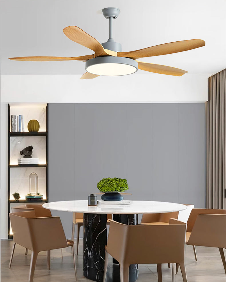 WOMO 5 Blade Large Ceiling Fan Lamp - WM5188