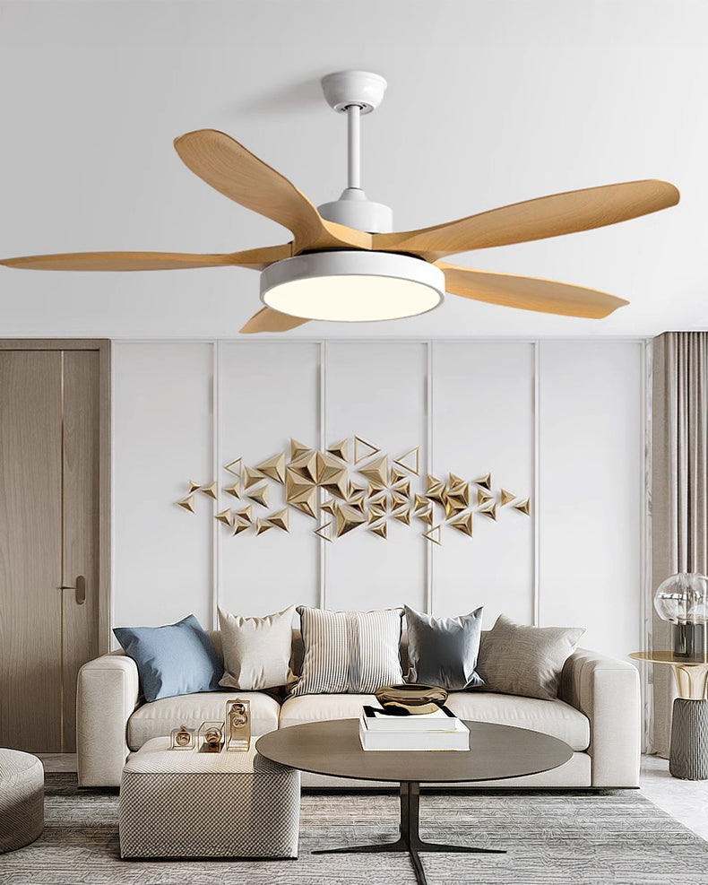 WOMO 5 Blade Large Ceiling Fan Lamp - WM5188
