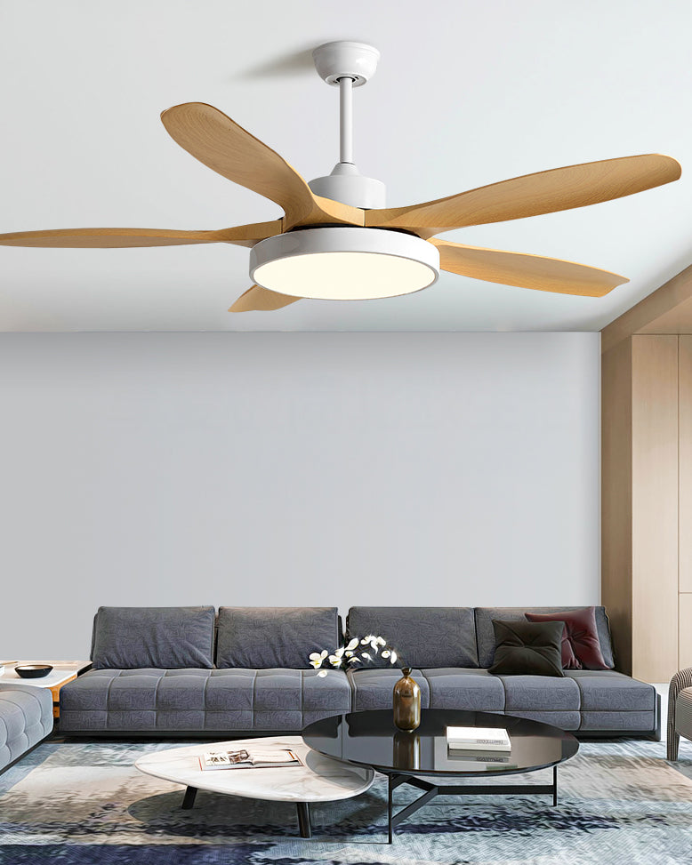 WOMO 5 Blade Large Ceiling Fan Lamp - WM5188