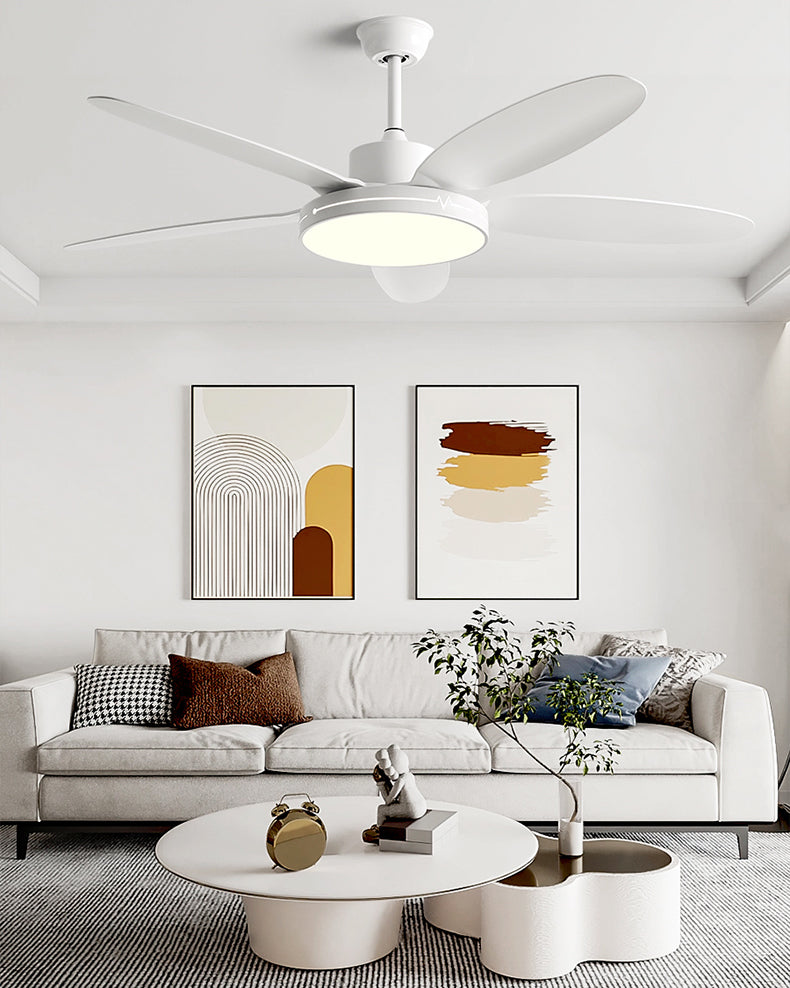 WOMO 5 Blade Modern Ceiling Fan Lamp - WM5189