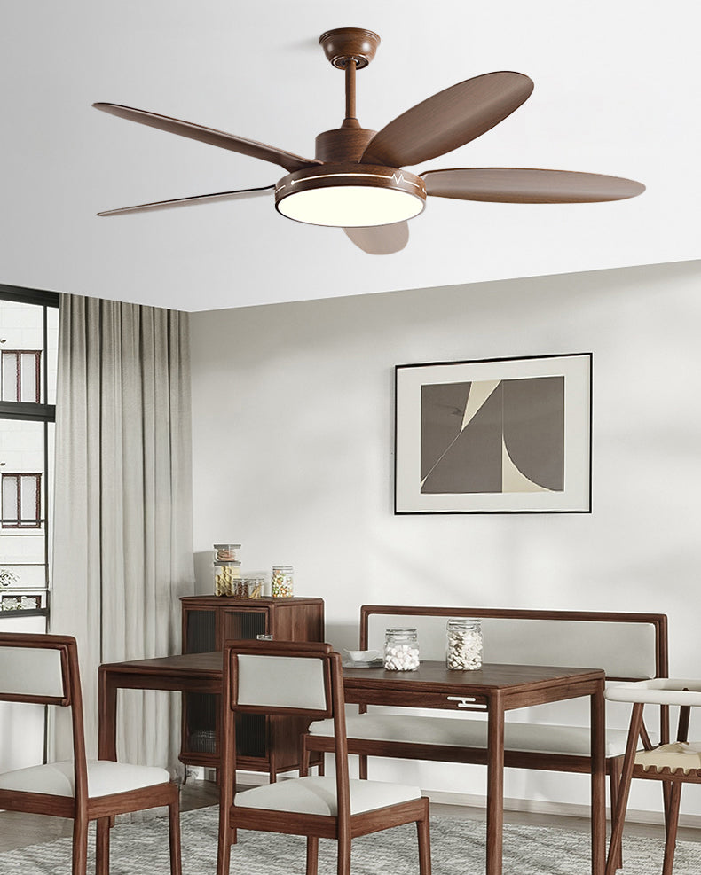 WOMO 5 Blade Modern Ceiling Fan Lamp - WM5189