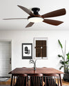 WOMO Moderne Deckenventilatorlampe mit niedrigem Profil - WM5190 thumbnail