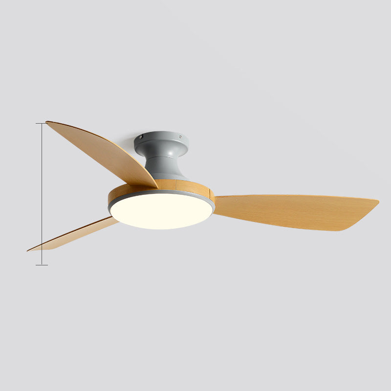 WOMO Modern Low Profile Ceiling Fan Lamp - WM5190