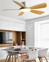 WOMO Moderne Deckenventilatorlampe mit niedrigem Profil - WM5190 thumbnail