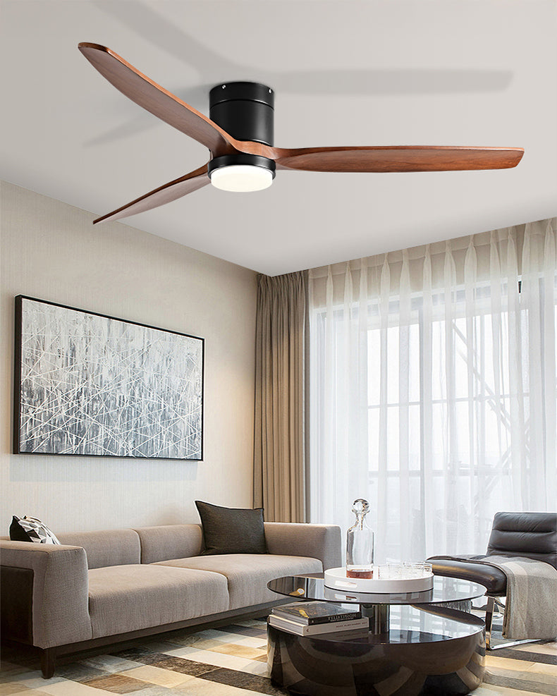 WOMO 3 Blade Low Profile Ceiling Fan Lamp - WM5193