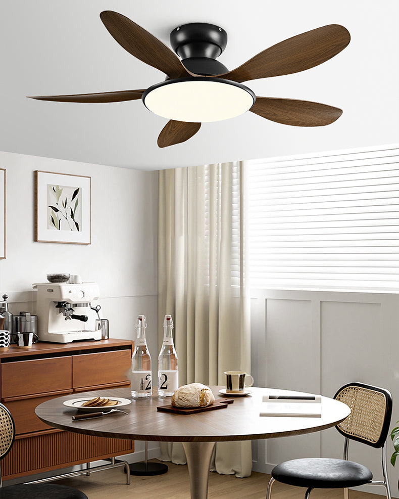 WOMO 5 Blade Low Profile Ceiling Fan Lamp - WM5194