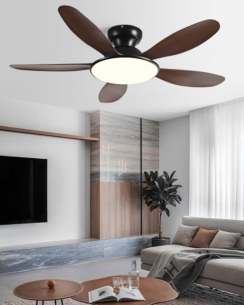 WOMO 5 Blade Low Profile Ceiling Fan Lamp - WM5194