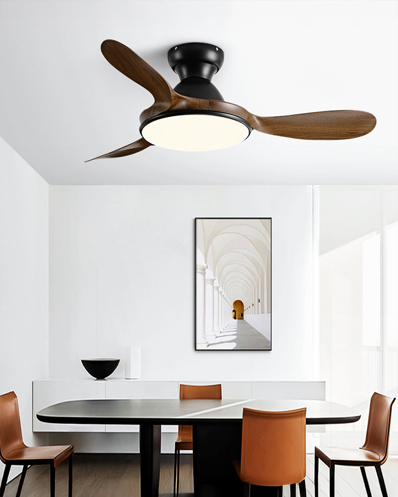 WOMO Large Low Profile Ceiling Fan Lamp - WM5195