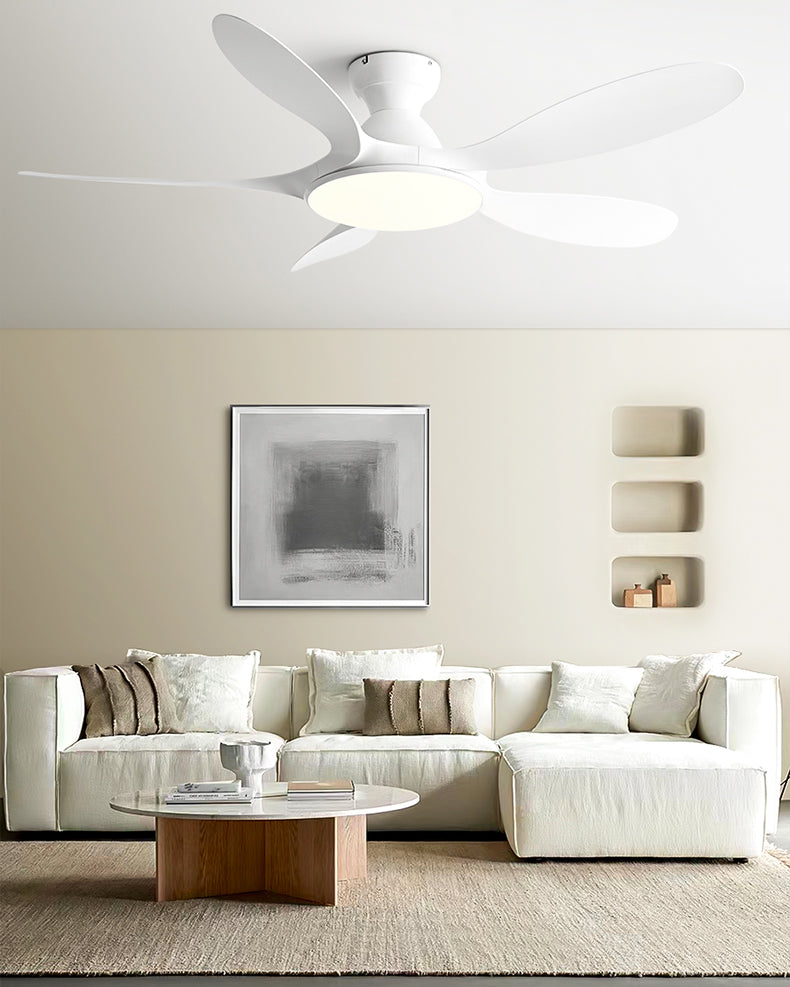 WOMO Large Low Profile Ceiling Fan Lamp - WM5195