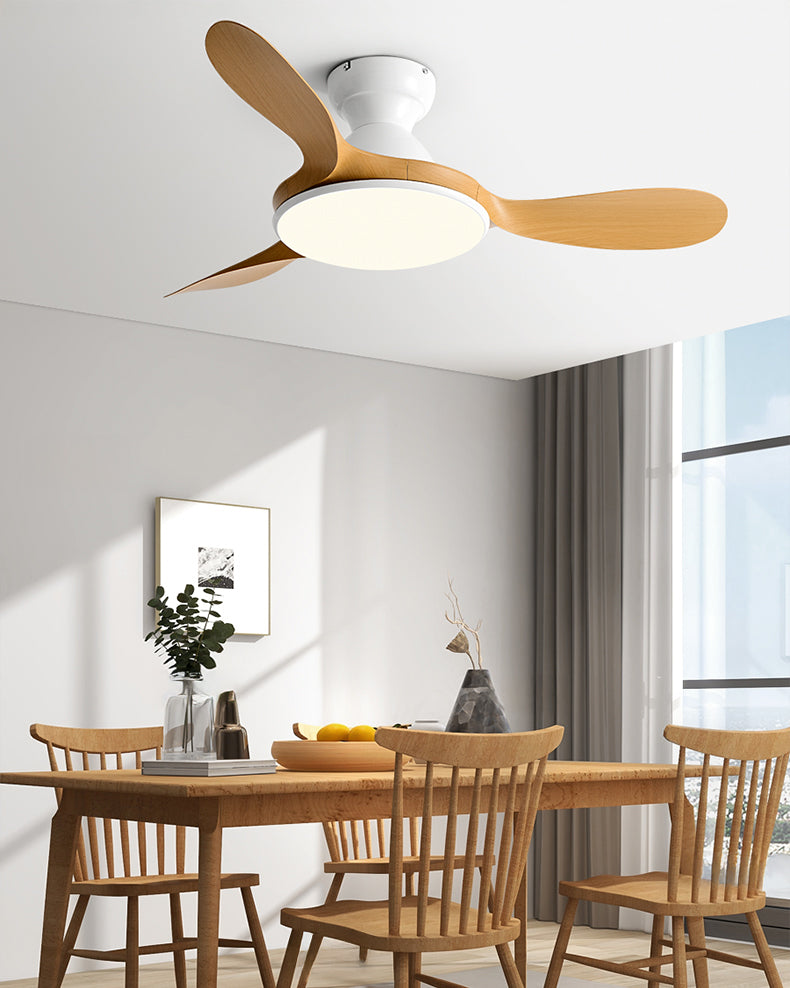 WOMO Large Low Profile Ceiling Fan Lamp - WM5195