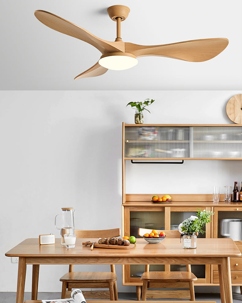 WOMO 3 Blade Modern Ceiling Fan Lamp - WM5200