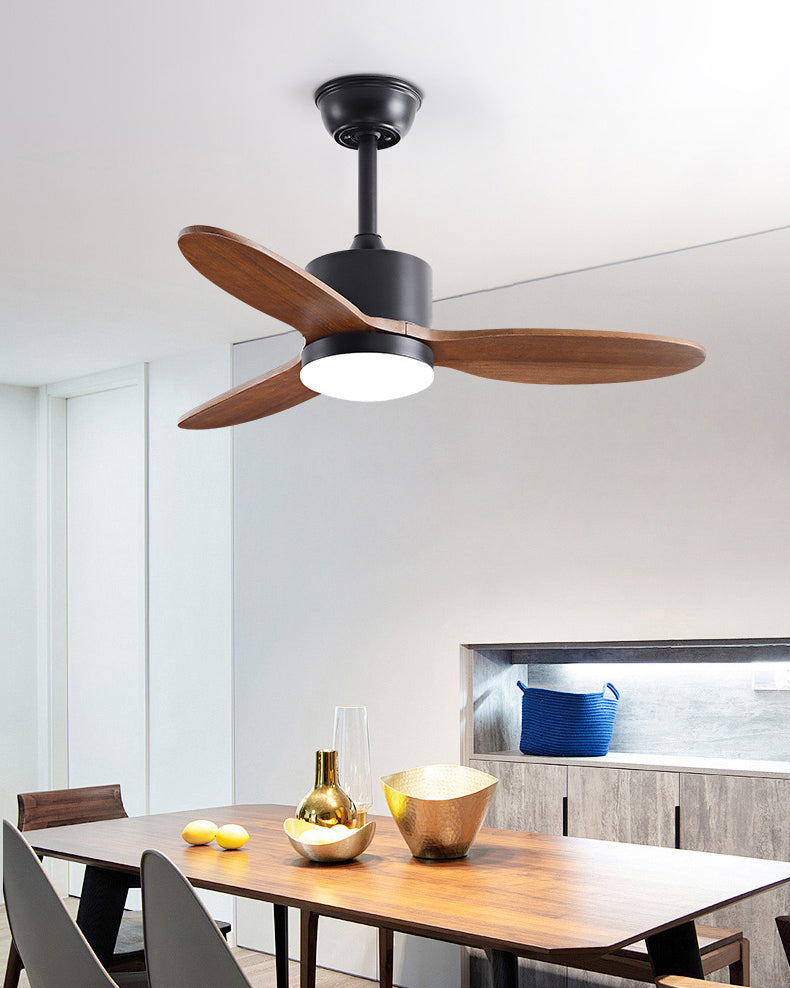 WOMO Mid Century Modern Ceiling Fan Lamp-WM5204