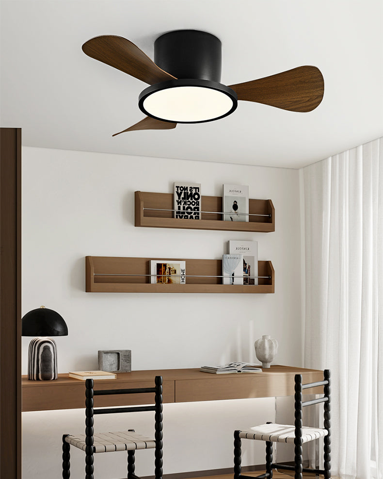 WOMO 30 Inch Low Profile Ceiling Fan Lamp-WM5205