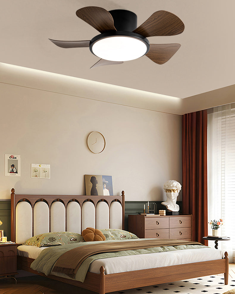 WOMO 30 Inch Low Profile Ceiling Fan Lamp-WM5205