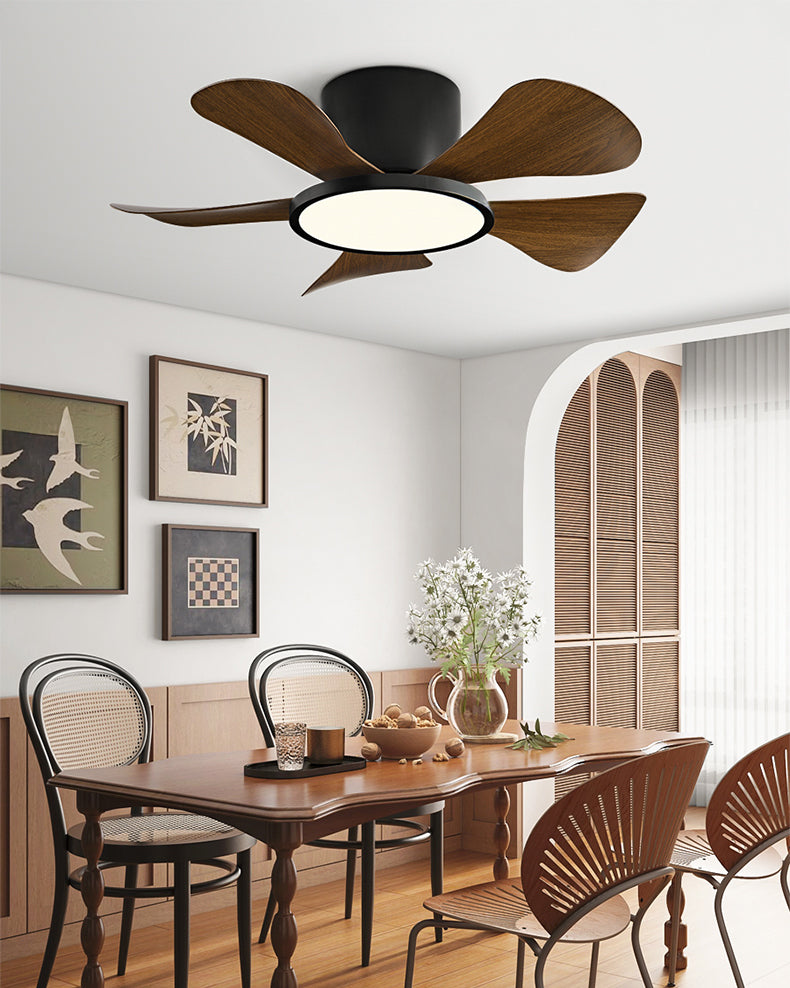 WOMO 30 Inch Low Profile Ceiling Fan Lamp-WM5205