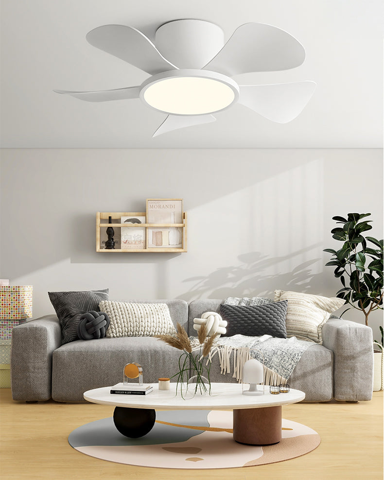 WOMO 30 Inch Low Profile Ceiling Fan Lamp-WM5205