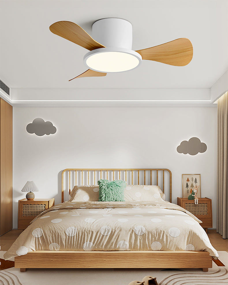 WOMO 30 Inch Low Profile Ceiling Fan Lamp-WM5205