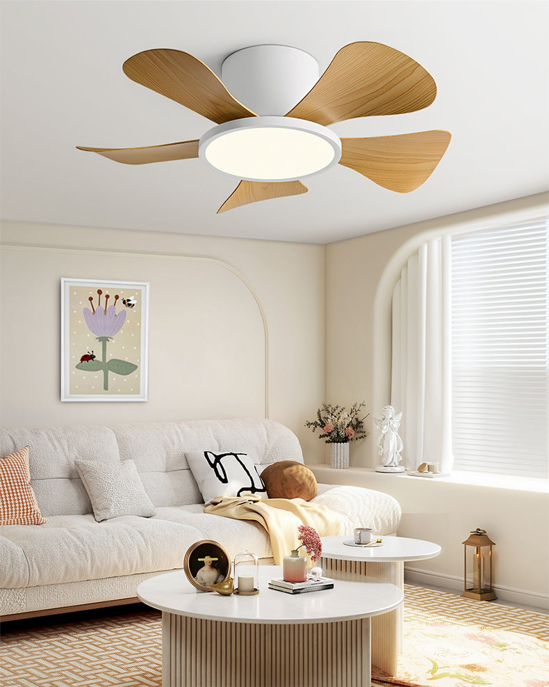 WOMO 30 Inch Low Profile Ceiling Fan Lamp-WM5205