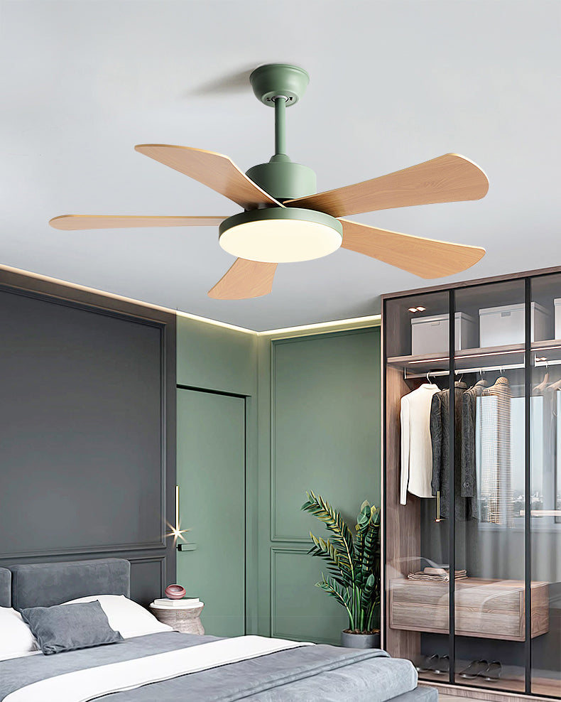 WOMO 5 Blade Children Ceiling Fan Lamp-WM5211