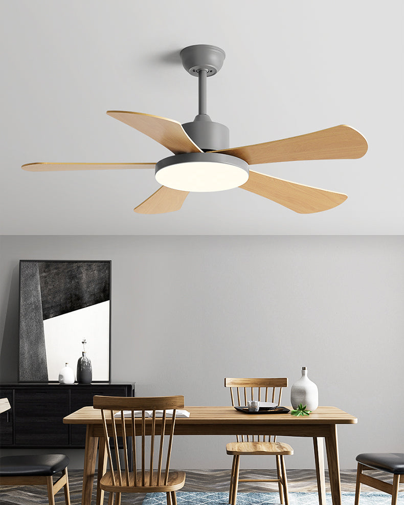 WOMO 5 Blade Children Ceiling Fan Lamp-WM5211