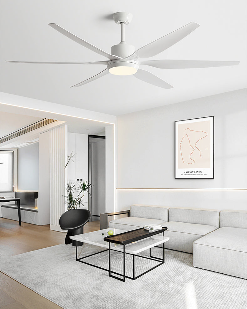 WOMO 6 Blade Large Ceiling Fan Lamp-WM5212