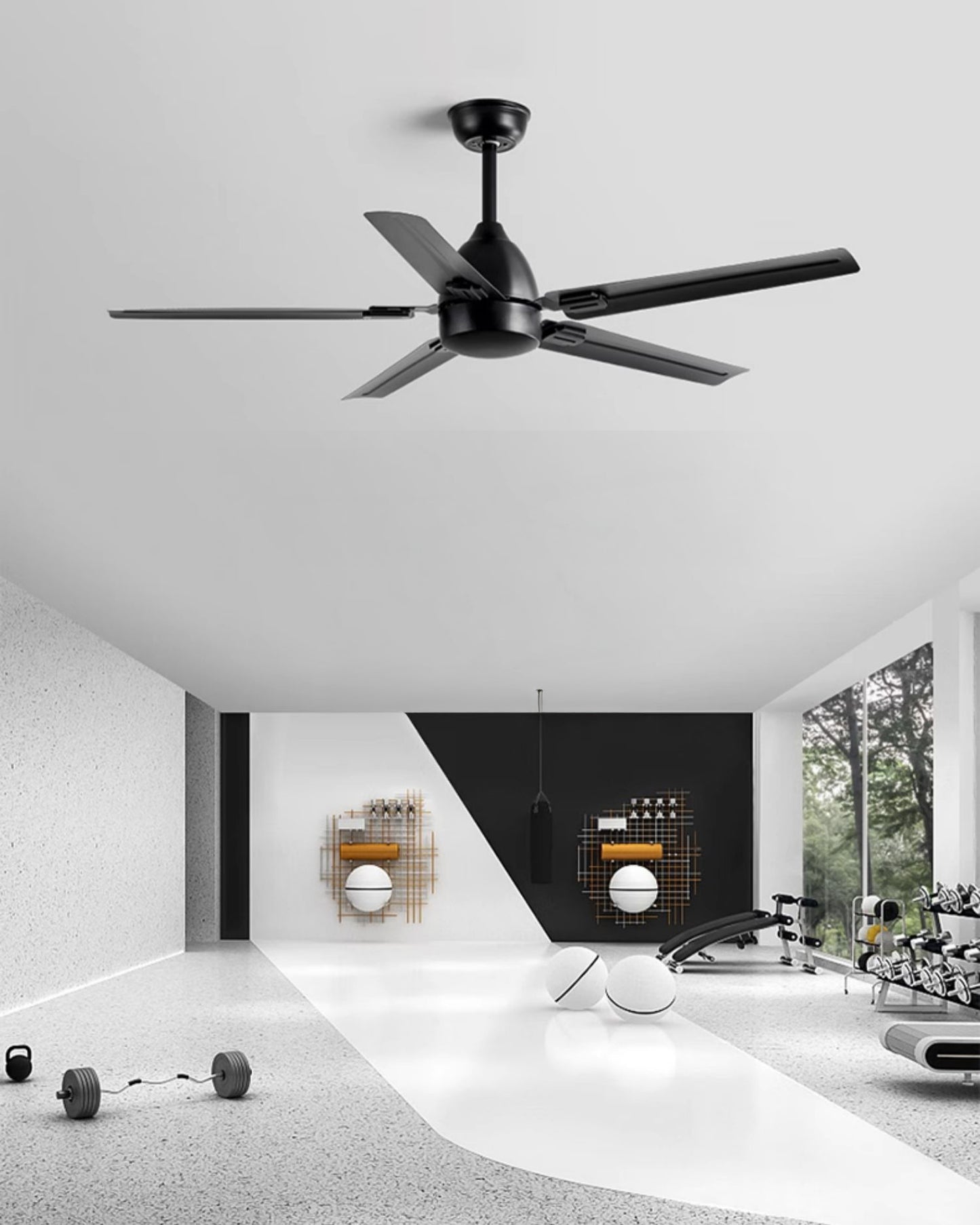 WOMO Industrial Stainless Steel Ceiling Fan-WM5213