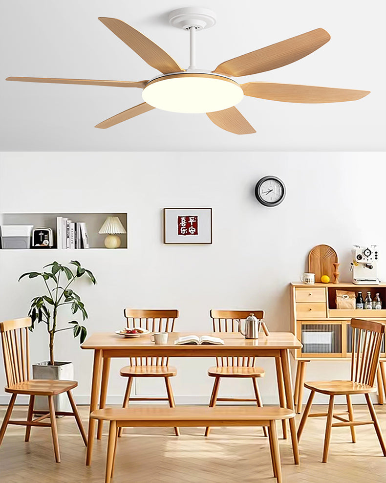 WOMO 6 Blade Large Ceiling Fan Lamp-WM5216