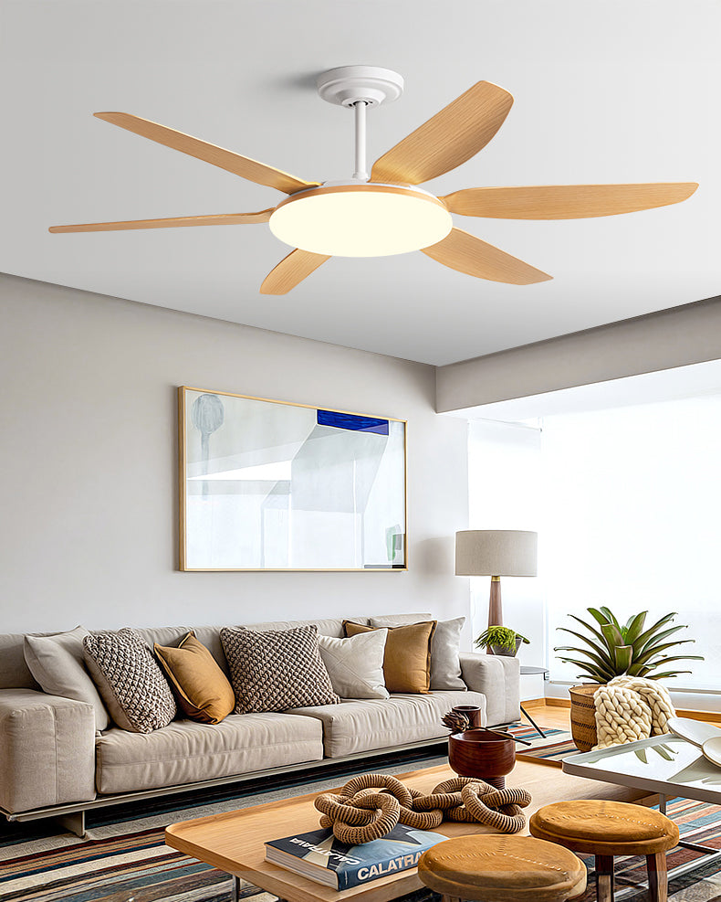 WOMO 6 Blade Large Ceiling Fan Lamp-WM5216