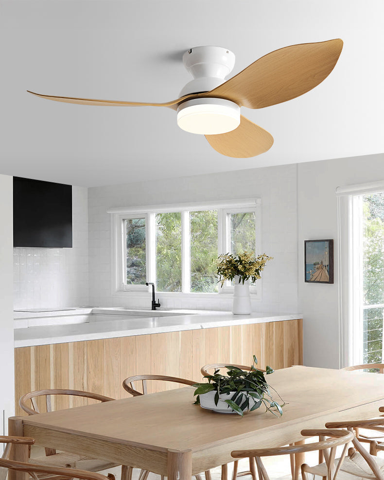 WOMO 38 Inch Low Profile Ceiling Fan Lamp-WM5219