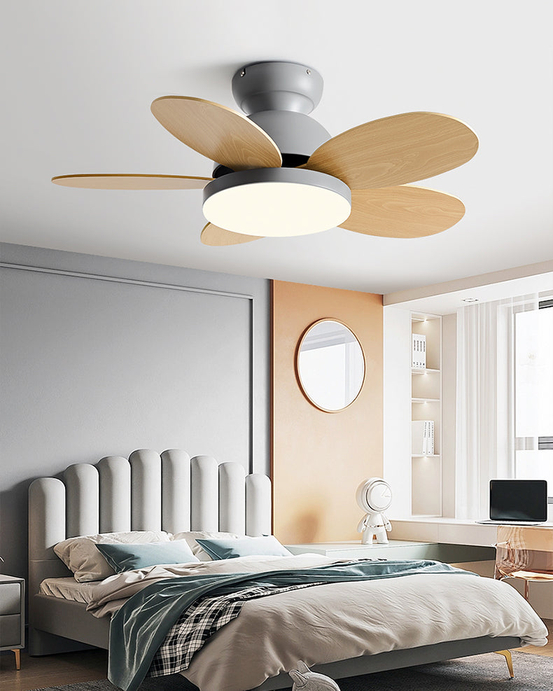 WOMO 36 Inch Children Low Profile Ceiling Fan Lamp-WM5225