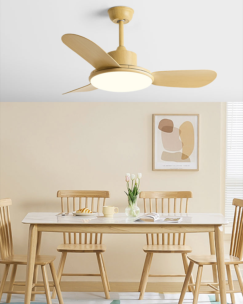 WOMO 3 Blade Modern Ceiling Fan Lamp-WM5227