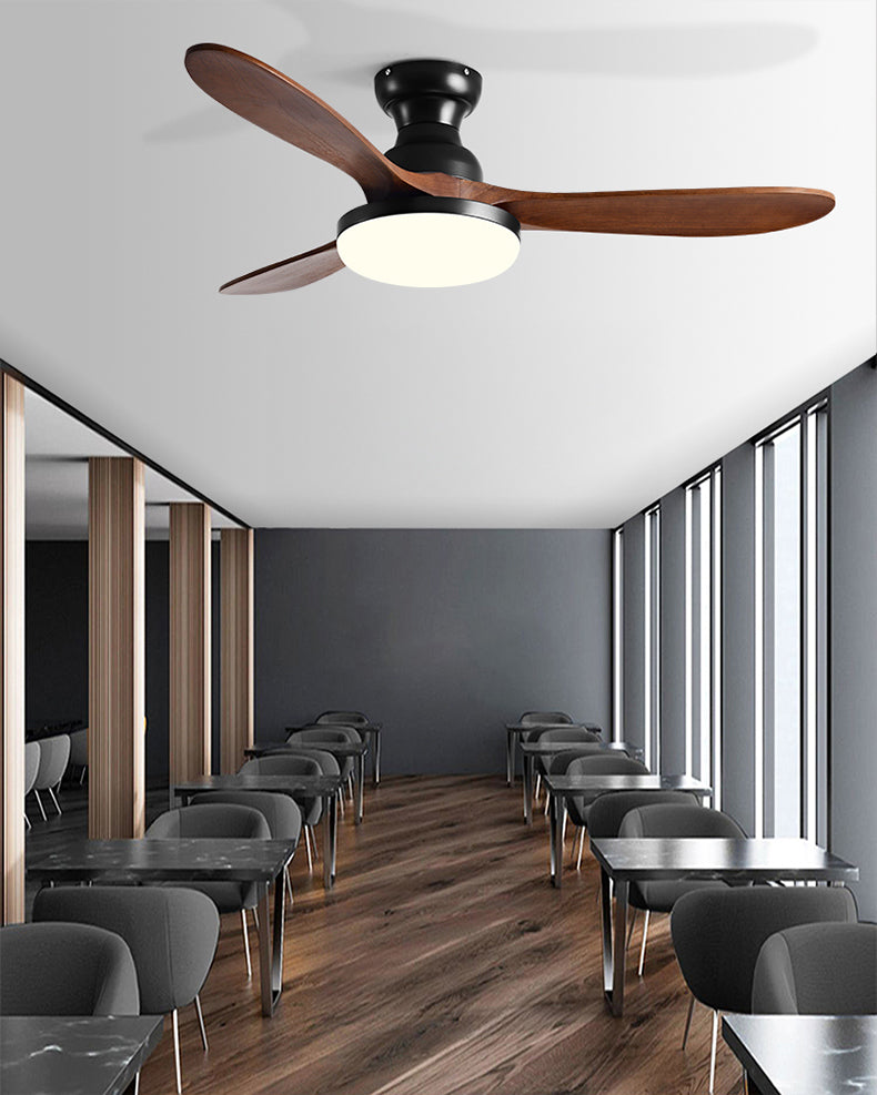 WOMO 3 Blade Low Profile Ceiling Fan Lamp - WM5230