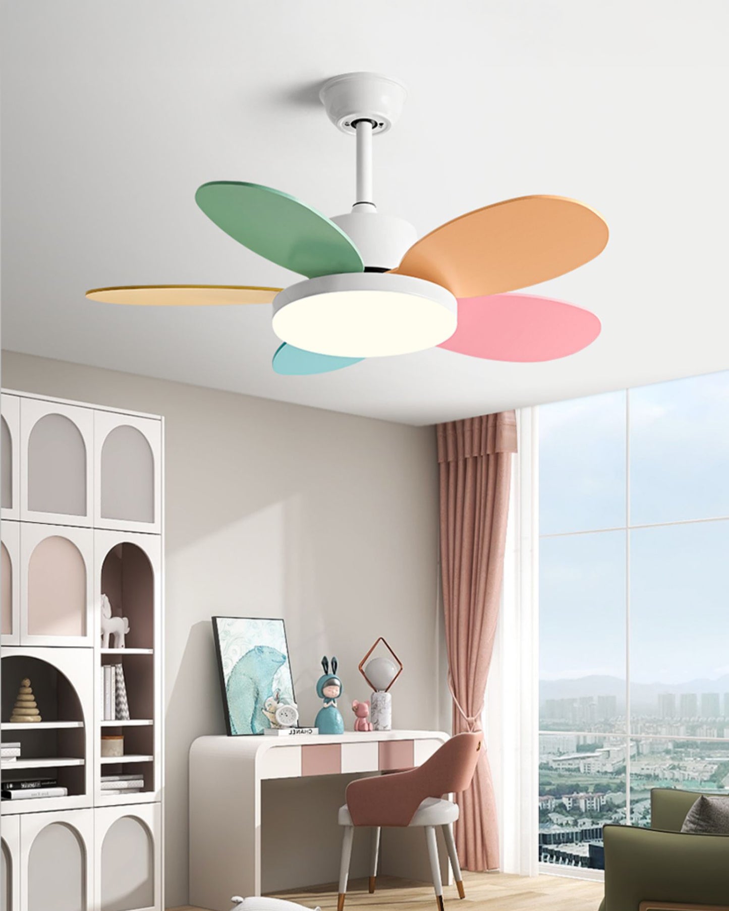 WOMO 36 Inch Children Ceiling Fan Lamp - WM5236